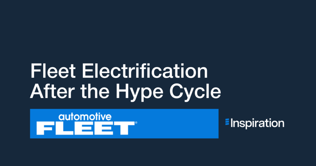 Automotive Fleet: Fleet Electrification After the Hype Cycle
